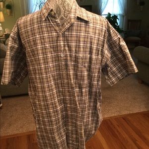 SMALL GRAY/NAVY CHECKED SHIRT 🌻